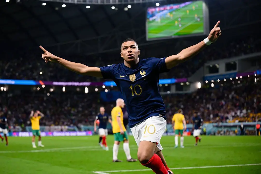 Kylian Mbappe joins Pele in the elite list after scoring France's